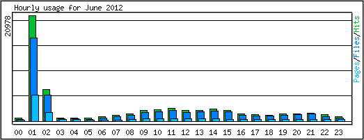Hourly usage