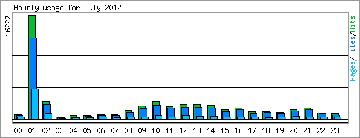 Hourly usage