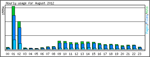 Hourly usage