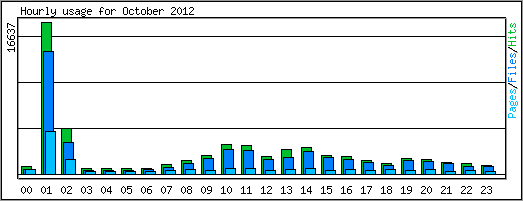 Hourly usage