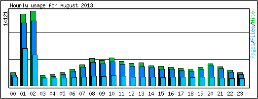 Hourly usage