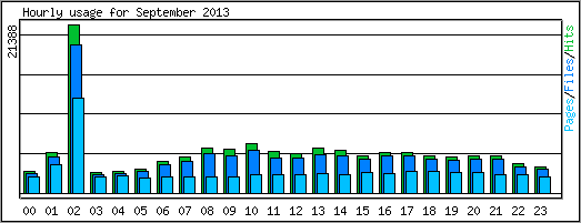 Hourly usage