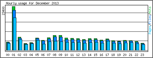 Hourly usage