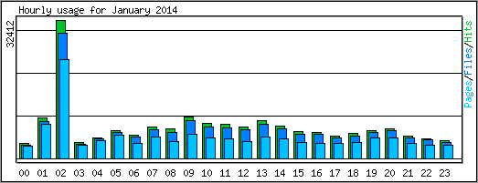 Hourly usage