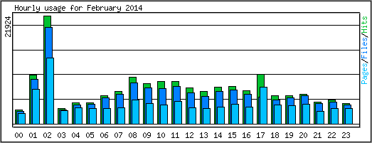 Hourly usage