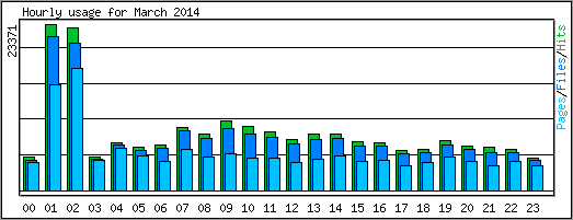 Hourly usage