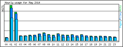 Hourly usage