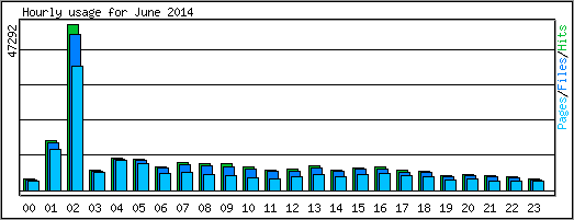 Hourly usage