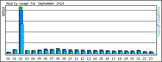 Hourly usage