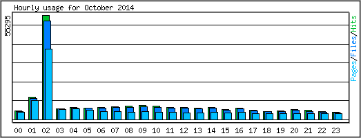 Hourly usage