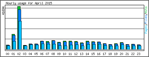 Hourly usage
