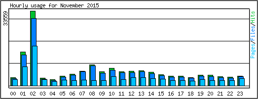 Hourly usage