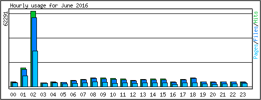Hourly usage