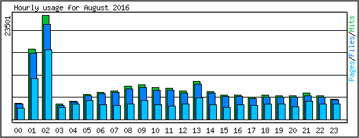 Hourly usage