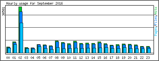 Hourly usage
