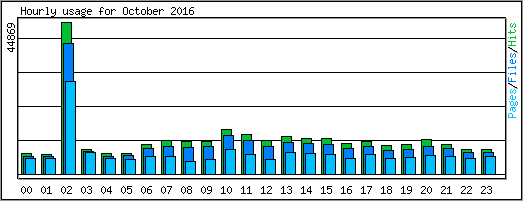 Hourly usage