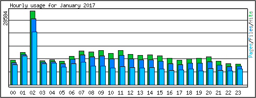 Hourly usage
