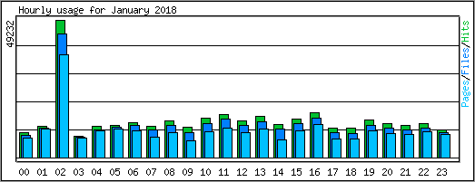 Hourly usage